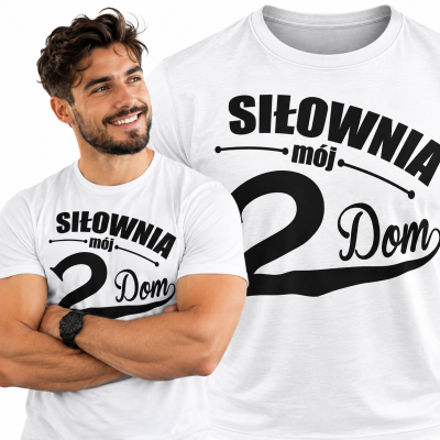KOSZULKA NA SIŁOWNIĘ SIŁOWNIA